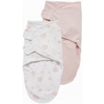 Meyco Zavinovačka 2 balení Dots Pink Uni Light Pink – Sleviste.cz