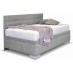 GrivalBed Niobe s dlouhým čelem Hnědá umělá kůže – Zboží Dáma