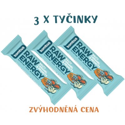 Bombus Raw Energy 3 x 50 g – Zboží Dáma