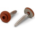 Vrut s podl. 15mm, nerez A2 4,5x60 Torx RAL8004 (Art.8790) – Hledejceny.cz