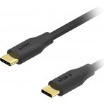 AlzaPower APW-CBCHTCTC22001B 2-Pack USB-C to USB-C 2.0 60W 1m černý – Zboží Živě