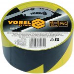 Vorel Výstražná páska 48 mm x 33 m černo-žlutá TO-75231 – Hledejceny.cz