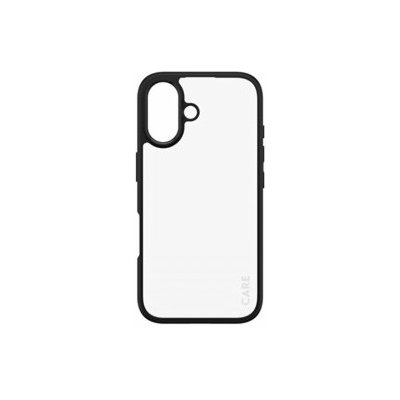 CARE by PanzerGlass vlajková loď - kompatibilita s MagSafe - termoplastický polyuretan (TPU), polykarbonát - černá - pro Apple iPhone 16 – Zboží Živě