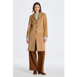 Gant D1. Wool Blend Tailored Coat hnědý