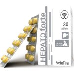 Vetapro Hepato Forte přípravek pro podporu jater 30 tablet – Hledejceny.cz