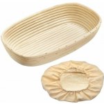 Westmark GmbH Sada ošatky oválné na kynutí 33,5 x 20,5 x 8 cm a plátna – Hledejceny.cz