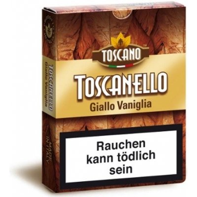 Toscano Toscanello Giallo Vanilla (5 ks) – Zbozi.Blesk.cz