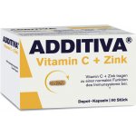 Additiva Vitamín C + zinek 80 kapslí – Hledejceny.cz