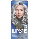Schwarzkopf Live Ultra Bright or Pastel barva na vlasy Steel Silver 098 50 ml – Zboží Dáma