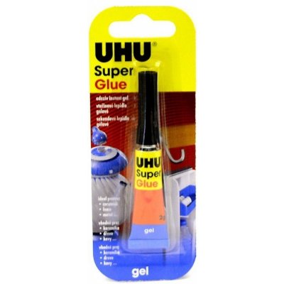 UHU Super Glue Gel 2g – Zbozi.Blesk.cz