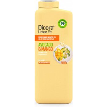 Dicora Urban Fit Vitamin E Mango & Avocado sprchový gel 400 ml