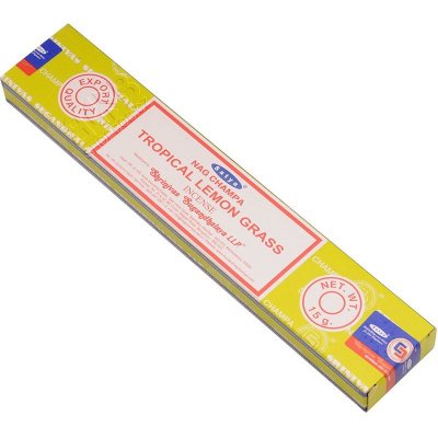 Shrinivas Satya Vonné tyčinky Tropical Lemon Grass Tropická citronová tráva 15 g – Hledejceny.cz