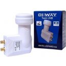 DI-WAY White Leopard line LNB TWIN 0,1dB