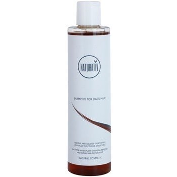 Naturativ Hair Care Dark přírodní šampon pro zvýraznění barvy vlasů Indian Walnut Extract 250 ml