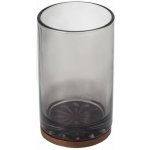 Sapho FIGO sklenice na postavení kouřové sklo/dřevo 08398 – Zbozi.Blesk.cz