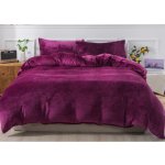 Xpose povlečení mikroplyš JORGA borůvkové 140x200 70x90 – Sleviste.cz