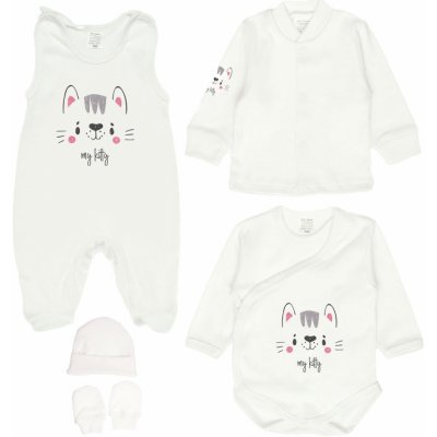 Kojenecká 5D souprava My Kitty bílá – Sleviste.cz