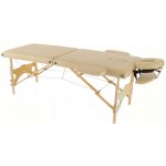 MH Star skládací dřevěné lehátko ETF50 76 cm béžové – Zboží Mobilmania