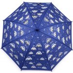 Dětský deštník kouzelný cupcakes, příšerky auta modrá tmavá auto – Zboží Mobilmania