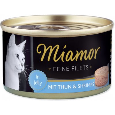 Miamor Cat Filet tuňák & krevety jelly 100 g