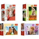 TREFL Displej Roztomilá zvířátka 54 dílků 40 dílků – Zboží Mobilmania