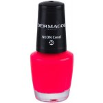 Dermacol Neon Coral 30 Lak na nehty 5 ml – Sleviste.cz