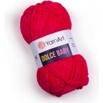 YarnArt Dolce Baby dolce baby: Dolce Baby 748 červená – Zboží Mobilmania