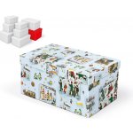 Krabice dárková vánoční B-V005-HL 30x19x15cm – Zboží Mobilmania