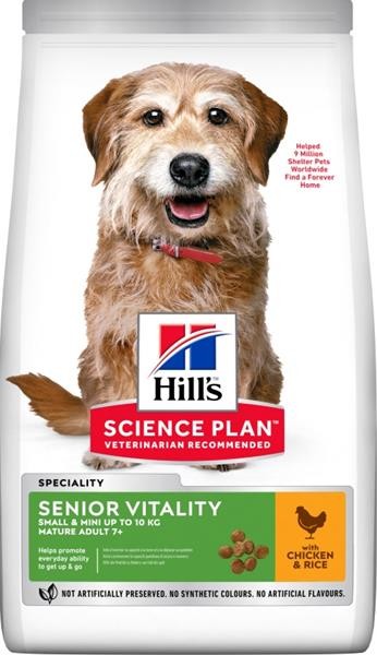 Hill’s Science Plan Mature Adult 7+ Senior Vitality Small & Mini Breed Chicken 6 kg