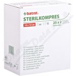 STERILKOMPRES gáza 8vr.17n. 10 x 10 cm 25x2ks – Hledejceny.cz