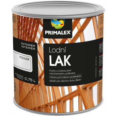 Primalex lodní lak 0,75 L lesk – Hledejceny.cz