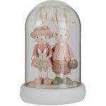 Dekorace králičí dívka a chlapec v poklopu 12*12*18 cm – Hledejceny.cz