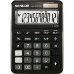 Sencor SEC 372T stolní kalkulačka displej 12 míst černá, 463251 – Hledejceny.cz
