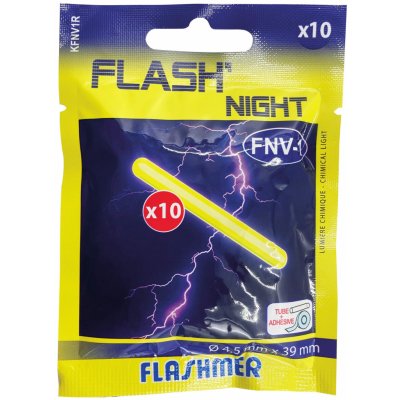DECATHLON Světlo na sportovní rybolov FNV-1 Flash Night T1 4,5 × 3,9 mm 10 ks – Zboží Mobilmania