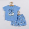 Kojenecký župan a pyžamo NEW BABY Dětské letní pyžamko Dream modré