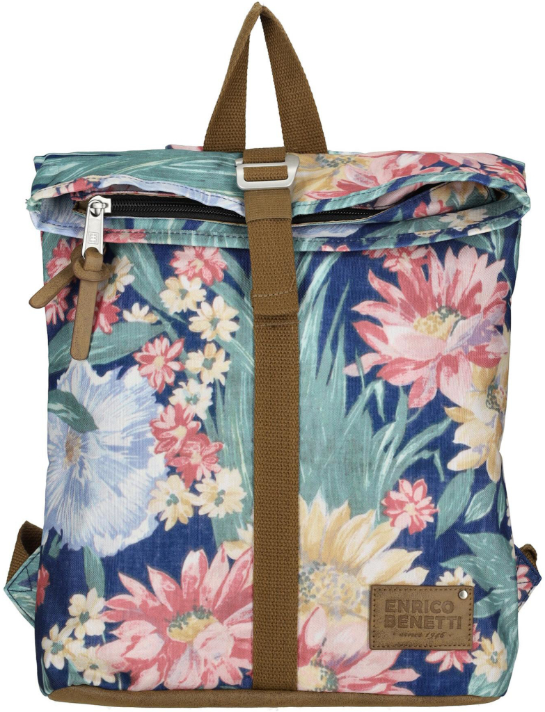 Enrico Benetti Santiago 46214 Navy Flower 8 l