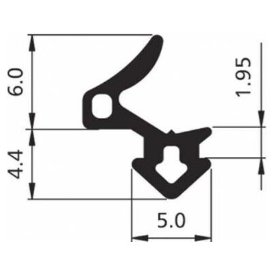 DAB Trade Těsnění DA-1188 Gealan (EPDM) – Sleviste.cz