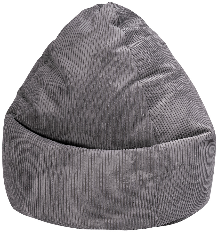 Beanbag Sedací vak Shara XXL 80 x 130 cm tmavě šedý