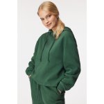 Pieces dámská mikina Chill s kapucí zelená – Hledejceny.cz