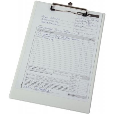 Eichner A4 deska s klipem bílá – Zboží Mobilmania