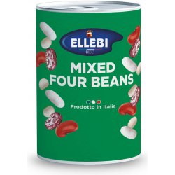 Ellebi Mix fazolí a cizrny v nálevu 400 g