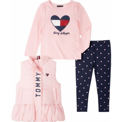 Tommy Hilfiger značkové oblečení pro holčičku Vest Set – Zboží Mobilmania