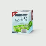 Anabox Dávkovač na léky 1 x 7 duha – Zboží Dáma