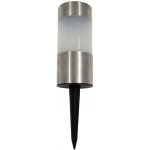 lampa solární pr.6cm, v.23cm, 1LED, PH/nerez MAT797459 – Hledejceny.cz