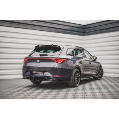 Maxton Design "Racing durability" zadní difuzor pro Seat Leon FR Mk4, plast ABS bez povrchové úpravy – Zboží Mobilmania