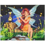 VIMALOR Diamantové malování Víla 34 x 43 cm – Hledejceny.cz