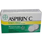 ASPIRIN C POR 400MG/240MG TBL EFF 10 – Zboží Mobilmania
