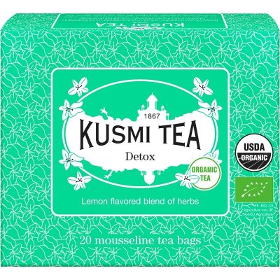 Kusmi Tea Porcovaný bylinný čaj Detox Bio 20 sáčků – Zbozi.Blesk.cz