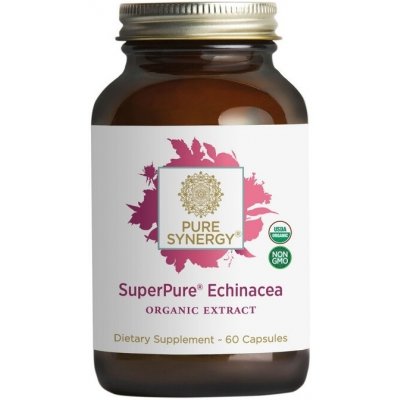 Pure Synergy Organic SuperPure Echinacea 60 rostlinných kapslí – Zboží Mobilmania