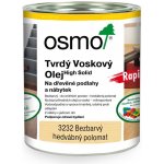 Osmo 3232 Tvrdý voskový olej Rapid 0,75 l Bezbarvý hedvábný polomat – HobbyKompas.cz